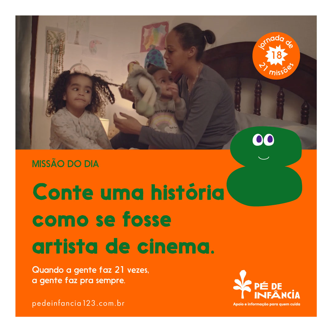 Read more about the article Missão 18 | Conte uma história como se fosse artista de cinema